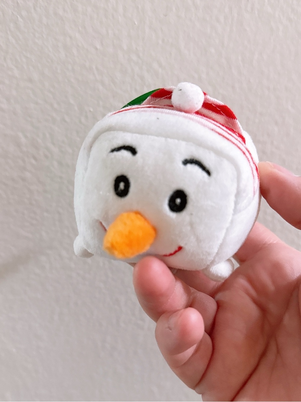 Plush Snowman Holiday Toy